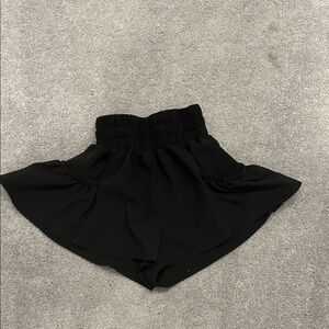 Chic Black Women's Skorts